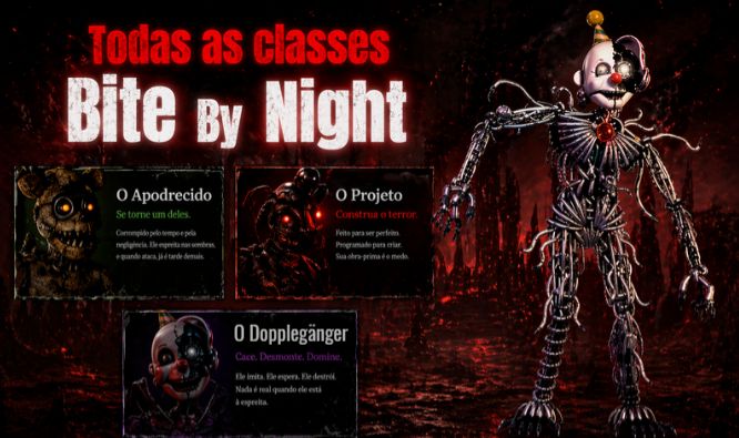 Bite By Night TODAS AS CLASSES + V.I.P (SERVIÇO)
