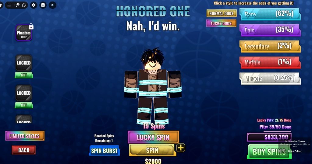 Conta 5+ Anos (AoT Max, Basketball Zero, ABA Lv80) | Queima de Estoque