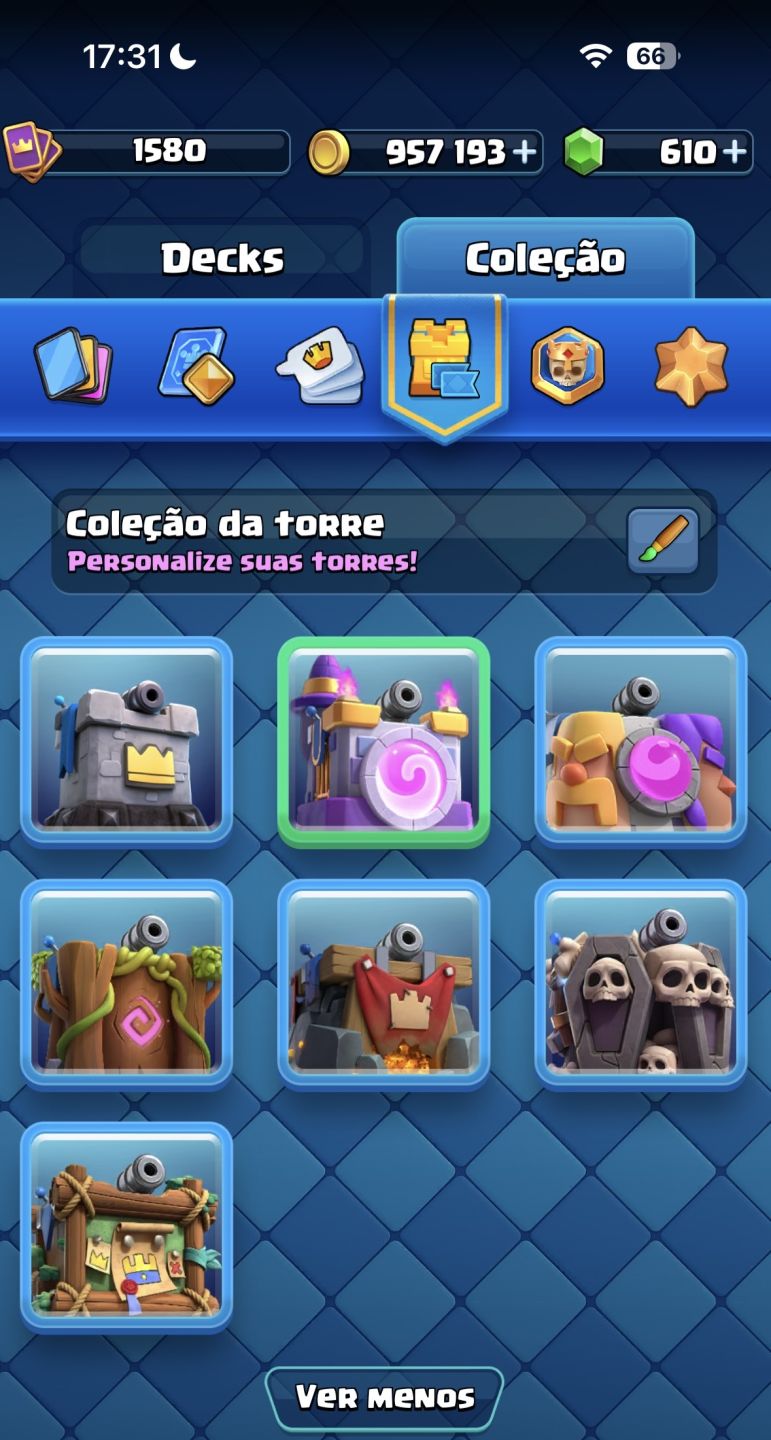CONTA CLASH ROYALE - ACESSO FULL PERMANENTE (ITENS EXCLUSIVOS)