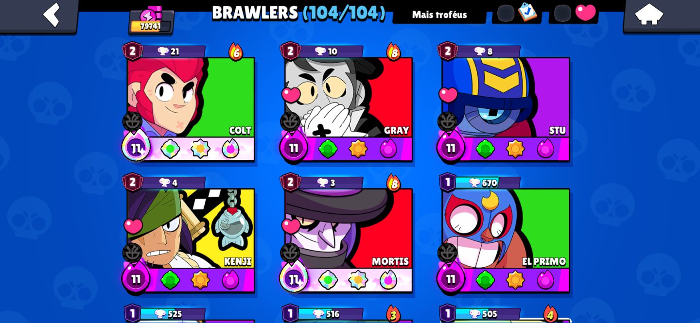 Conta de Clash Royale e Braw Stars