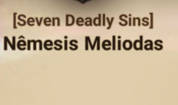 Conta de 7ds Grand Cross Meliodas Nêmesis 6/6