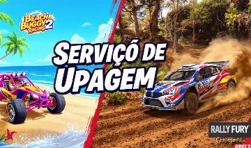 UP DE CONTAS: RALLY FURY e BEACH BUGGY RACING 2