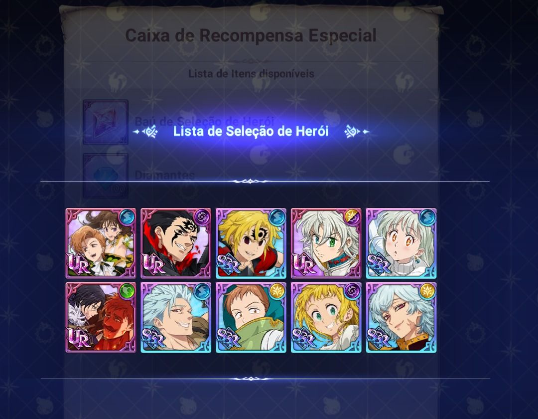 CONTA 7DS GRAND CROSS GLOBAL 5,4M BOX CC COLLAB RE:ZERO E MUITO MAIS