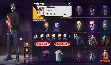 CONTA DE FREE FIRE 2017 GEMADA!