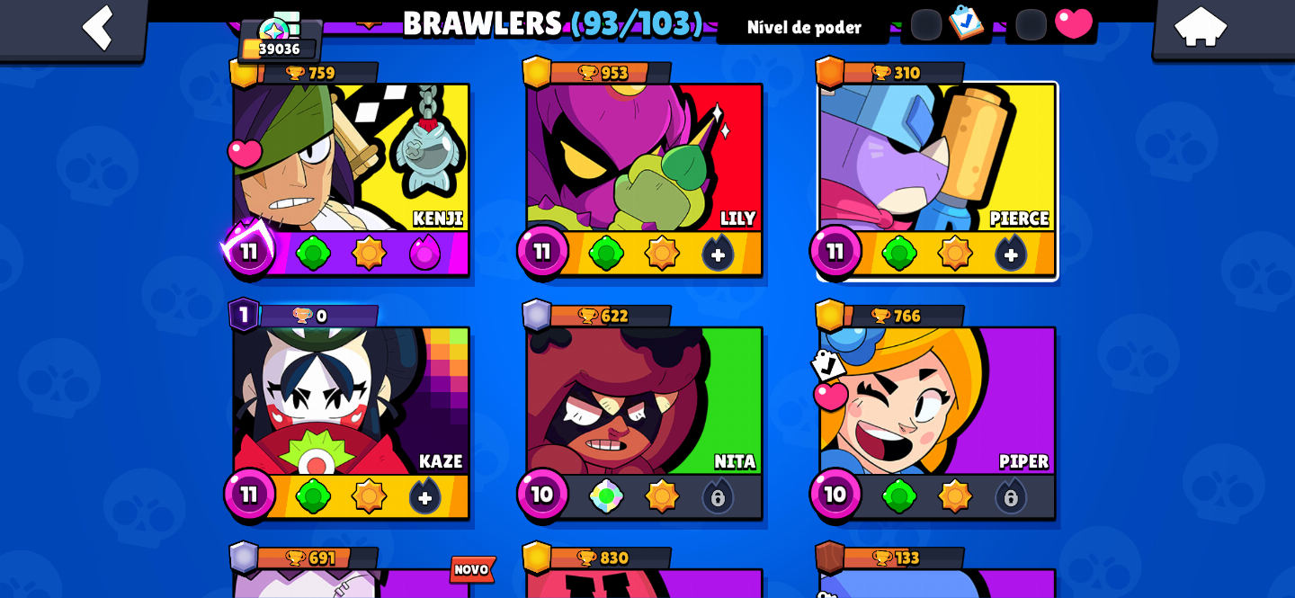 MELHOR CONTA DE BRAW 40K TROFÉUS (TODOS DADOS TROCAVEIS, PROMOÇÃO VENDA RPD)