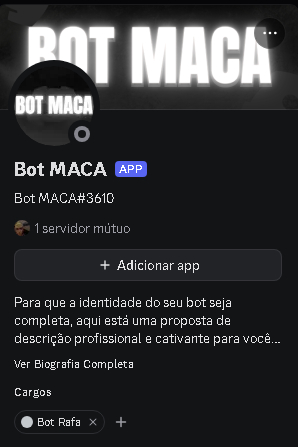 Criação de Bot Discord (Básico, Normal e Completo)