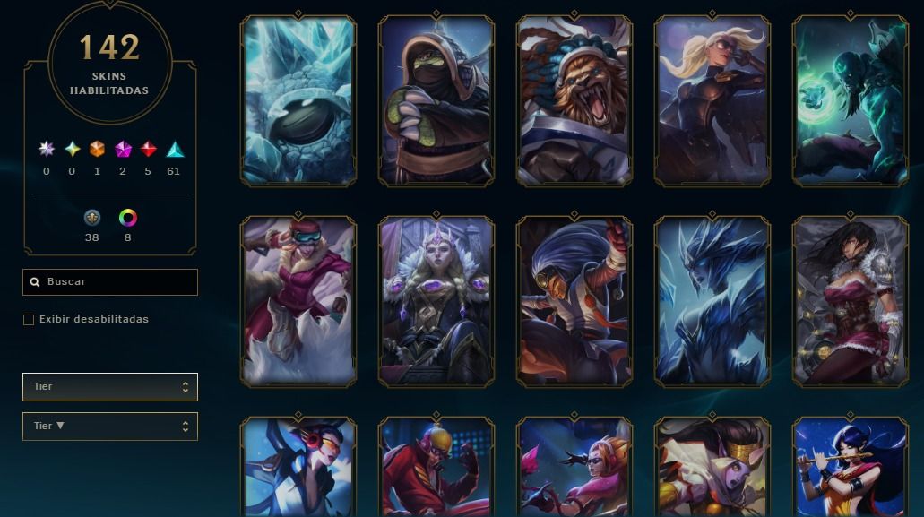 CONTA LOL DE 2015 ESMERALDA