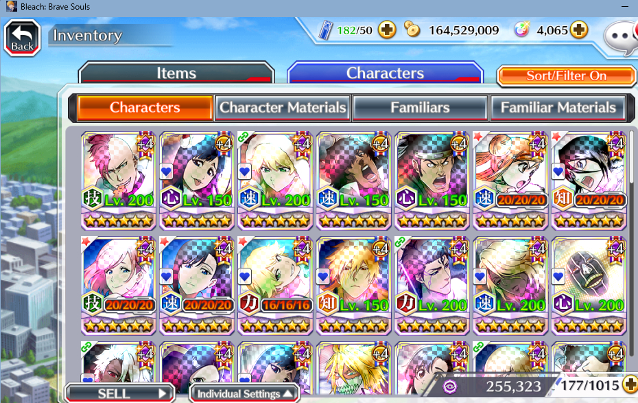 Contas Bleach 13000-15000 Orbs