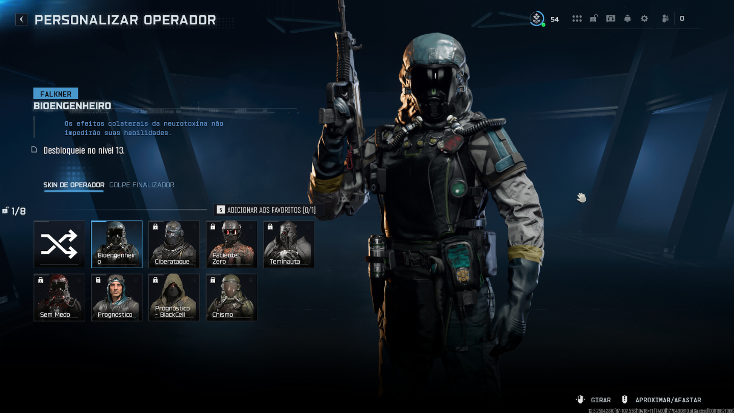 CONTA WARZONE - OPERADORES - PEDRA SANGUÍNEA - FULL ACESSO