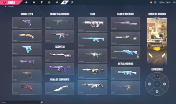 CONTA VALORANT COM SKINS(2 FACAS, VANDAL, PHANTON), NIVEL 150, TUDO DESBLOQUADO
