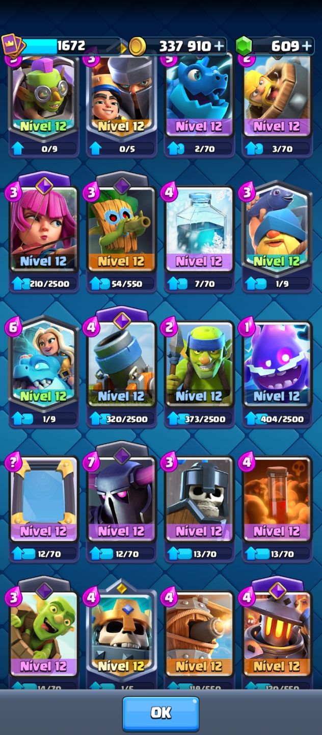 Conta Supercell Clash of clans e Clash royale
