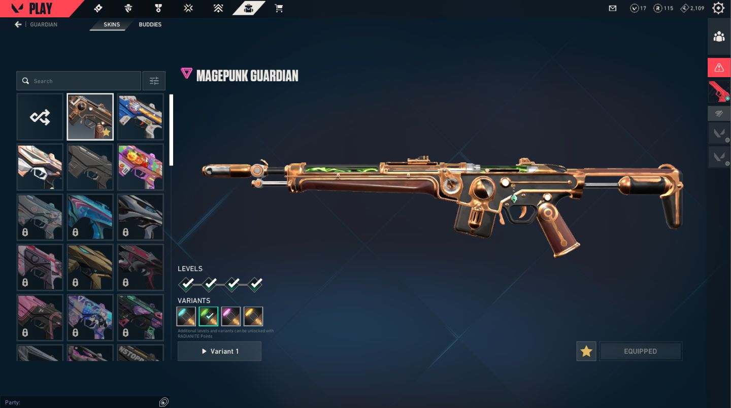 CONTA VALORANT MUITO BARATA COM MUITAS SKINS