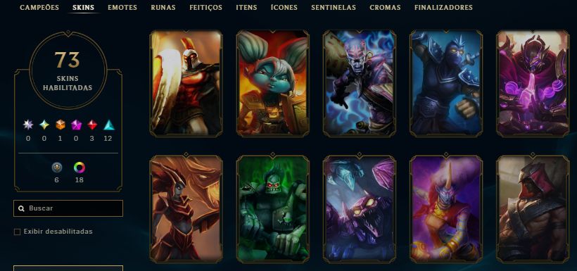 CONTA PLATINA 1 / YASUO EMISSÁRIO DA ESCURIDÃO / UDYR ULTIMATE / 31 SKINS /35KEA