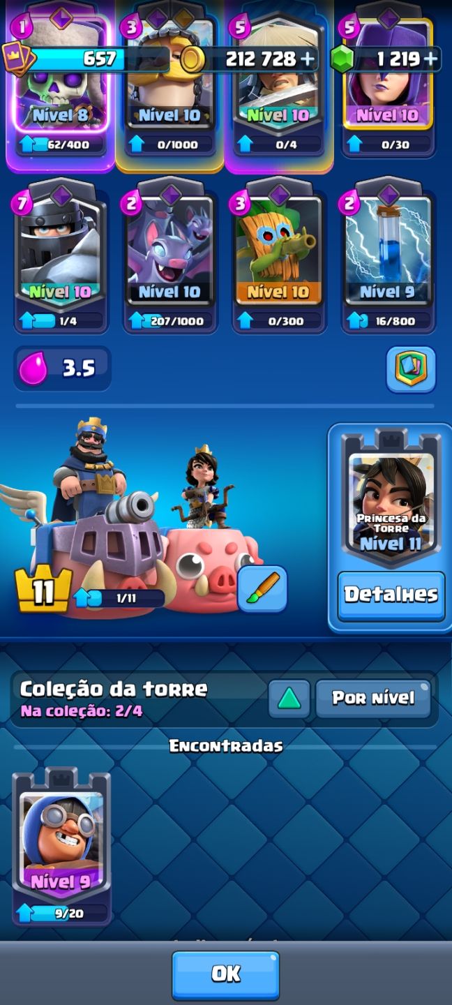CONTA BOA DE CLASH ROYALE PRA SAIR LOGO !!!! ( COM RONIN )
