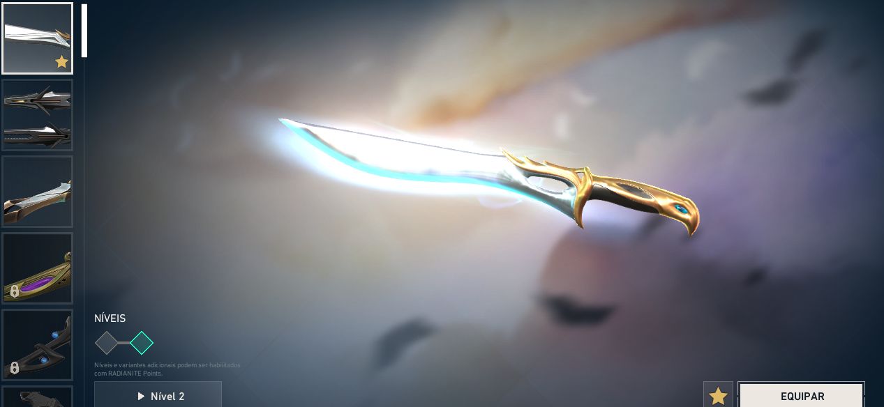 Conta de valorant com o pacote da champions 2026 e com 19 skins extras
