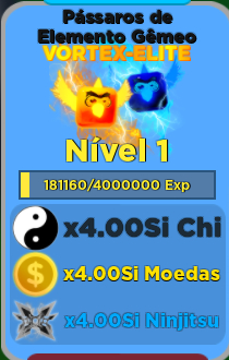 PET NINJA LEGENDS[PROMOÇÃO DO VORTEX ELITE] COMPRE 2 LEVE 3