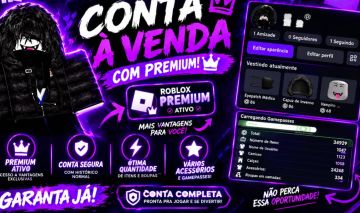 CONTA PRINCIPAL UPADA EM VÁRIOS JOGOS | PREMIUM + MUITOS ITENS E ACESSÓRIOS TOP!