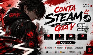 CONTA STEAM P/INSTALAR GTAV (Compartilhada)