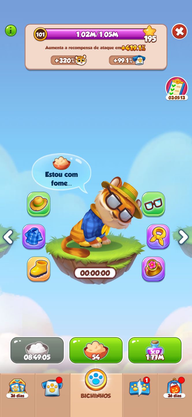 Conta coin master Vila 251