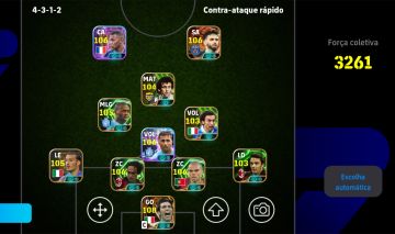 CONTA DE EFOOTBALL BRABA COM MBAPPE BLITZ E AMIGOS