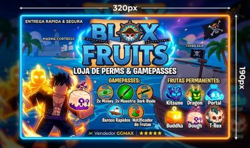 BLOX FRUITS | FRUTAS PERMANENTES E GAMEPASSES | ENTREGA RÁPIDA