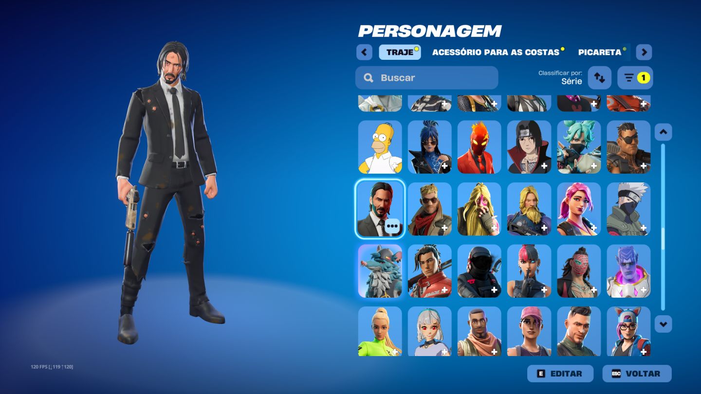 CONTA FORTNITE OG - CAPÍTULO 1 TEMP. 4 | 342 SKINS | RARIDADES ÚNICAS