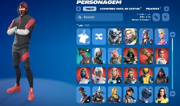 Conta fortnite Ikonik, glow, travis