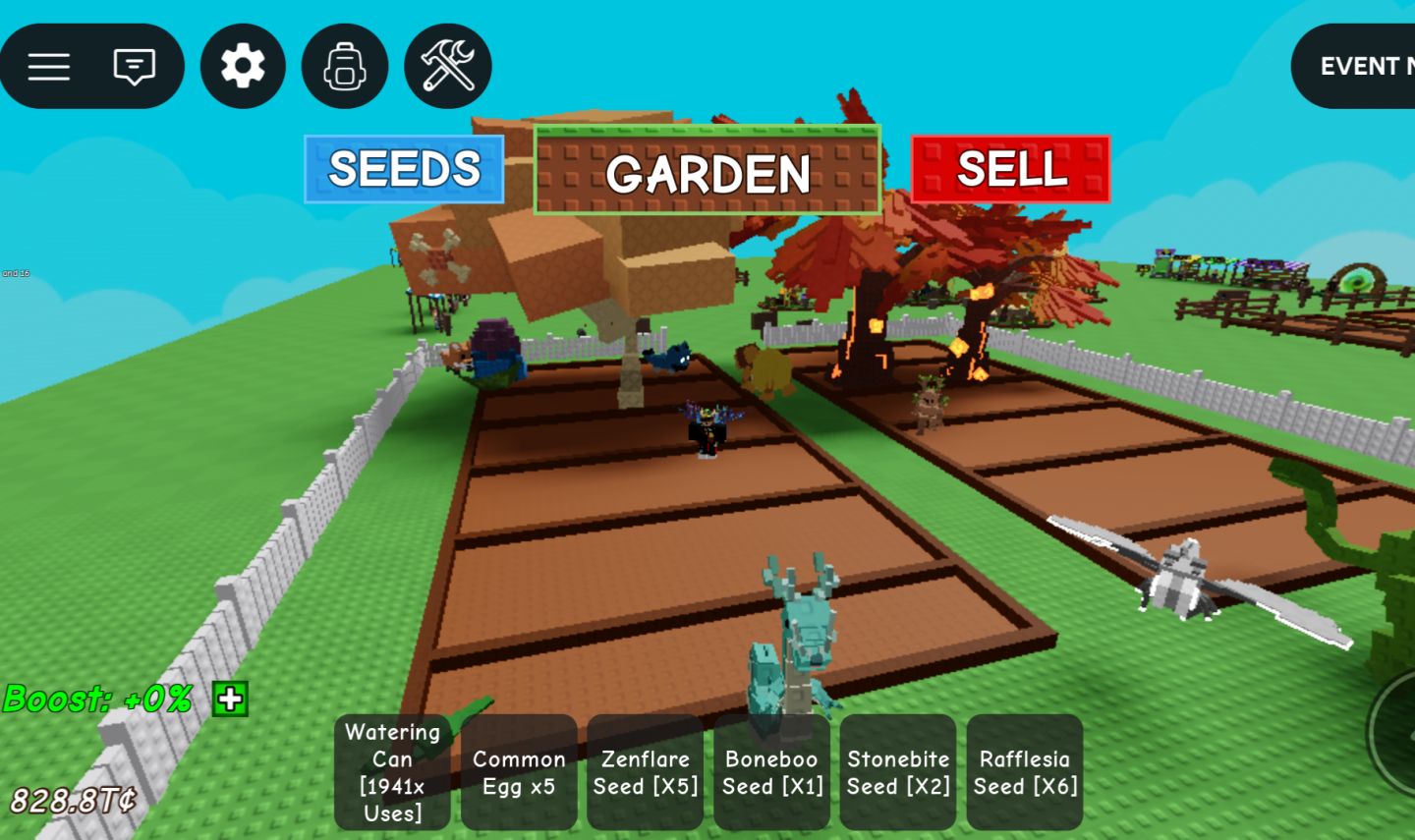 Conta Roblox Top - Grow a Garden e Bloxfruits