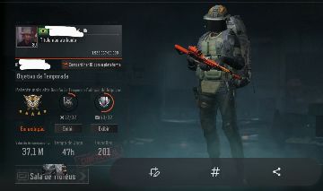 CONTA ARENA BREAKOUT MOBILE