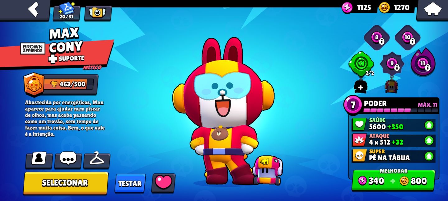 (20% Off) Lotado de Parceria | Mais de 350 skins | Todos os brawlers