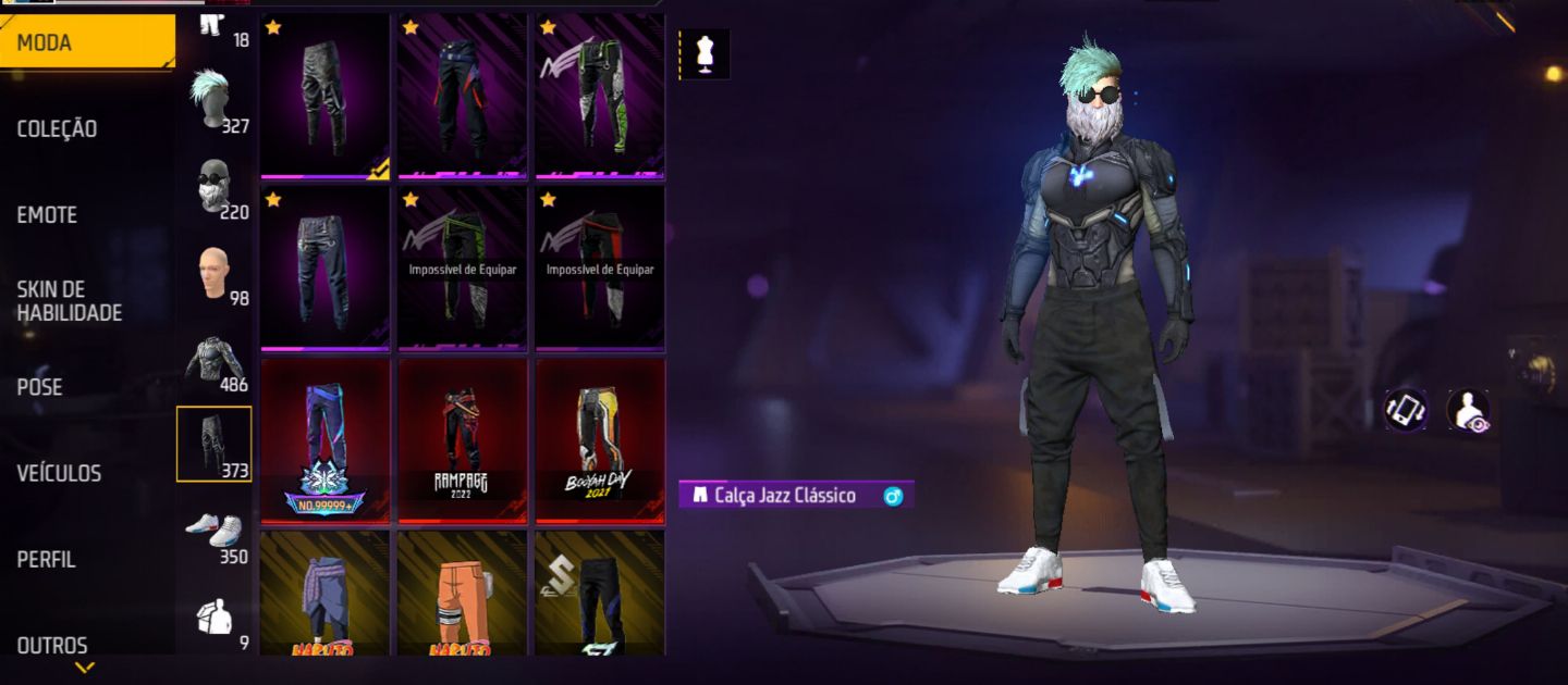 Conta Free Fire Prime 6