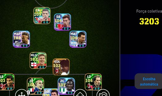 Conta de efootball completinha