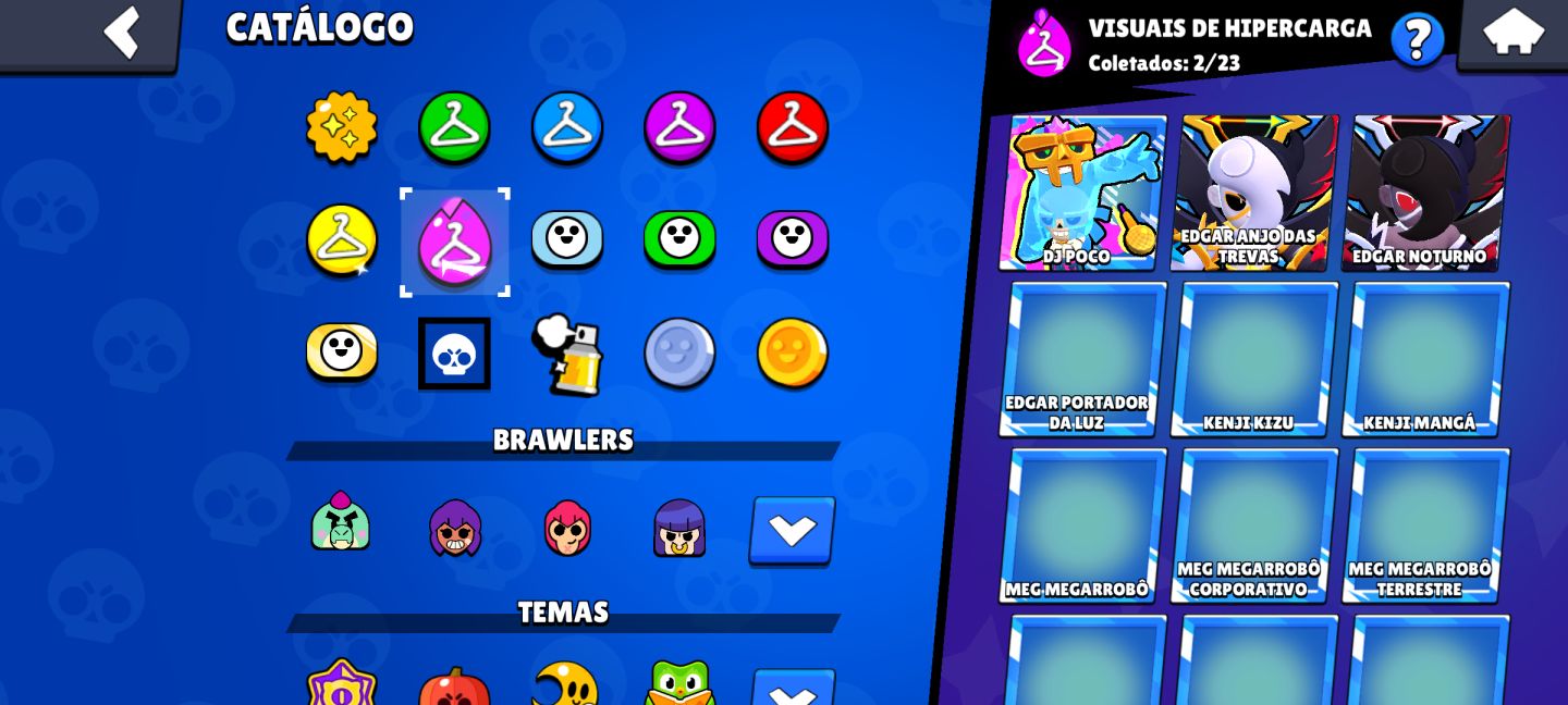 CONTA TOP BRAWL STARS | 44K+ TROFÉUS | 105 BRAWLERS | 19 Nível Máximo 11