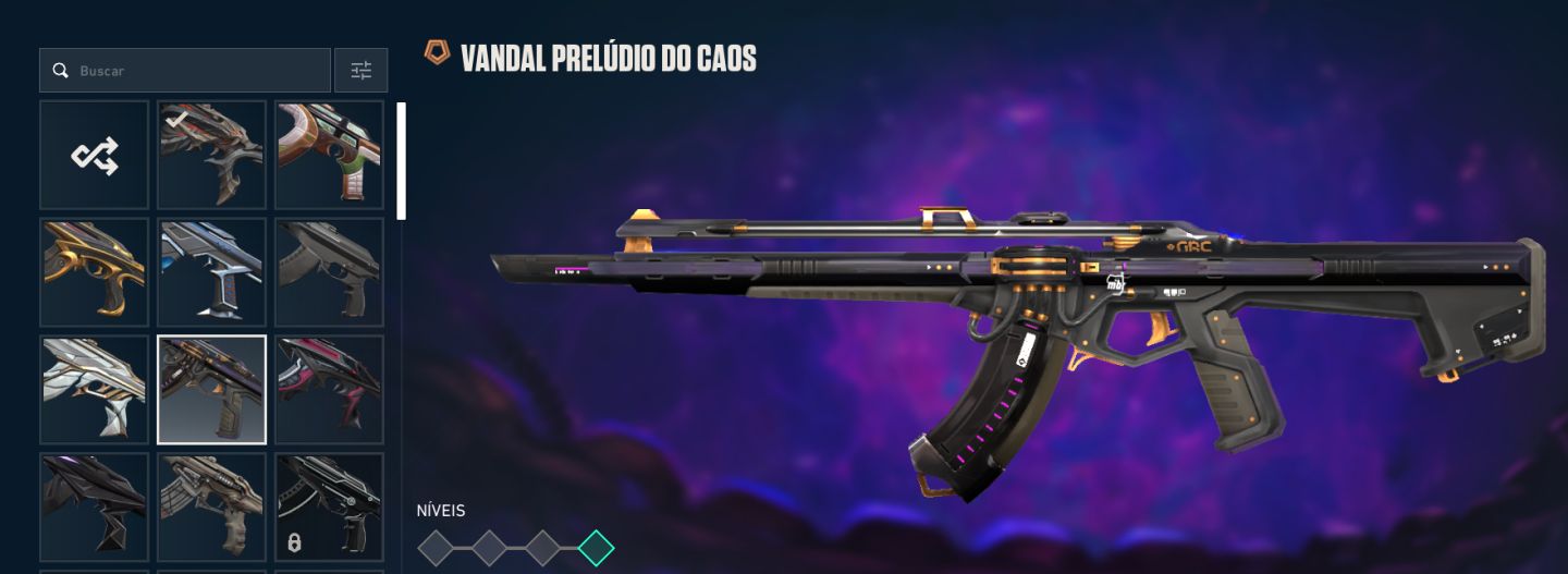 Conta Valorant | Karambit RGX, Foice Nocturn e Phantom Champions 2026
