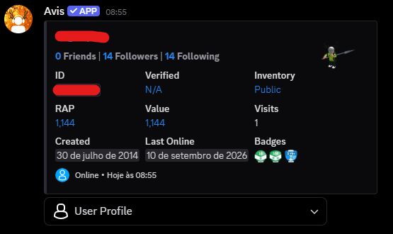 CONTA ROBLOX ANTIGA 2014 COM BLACK PANTHER + 47 OFFSALES 1K DE RAP [UNVERIFIED]