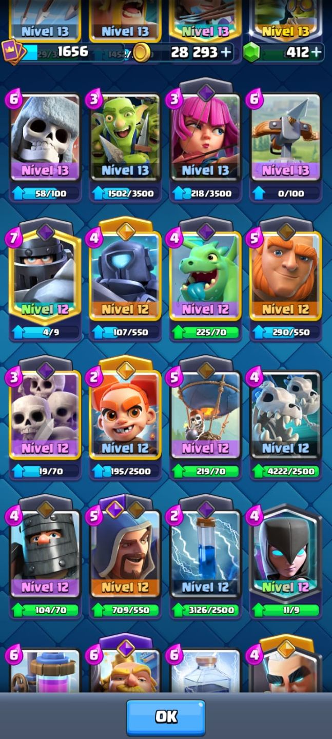 Continha 13K Clash Royale