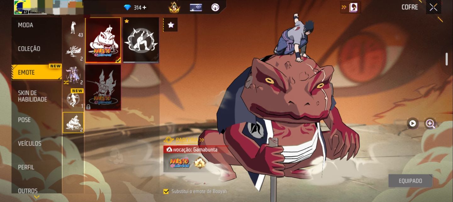 Conta Free Fire 5 Anos FULL Personagens, 20+ Gelo, Skins Raras e 20x Mestre!