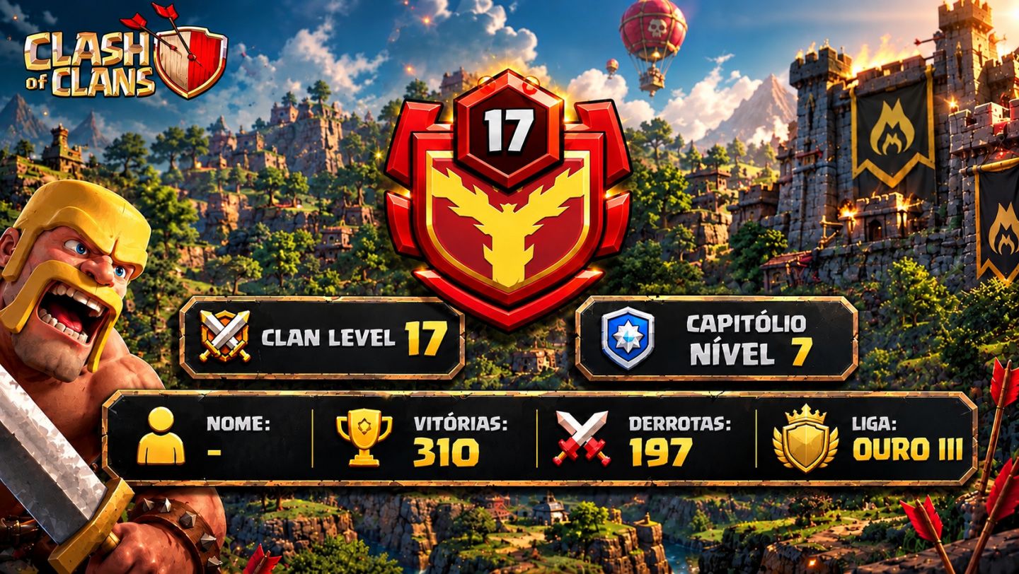 CLÃS DE CLASH OF CLANS