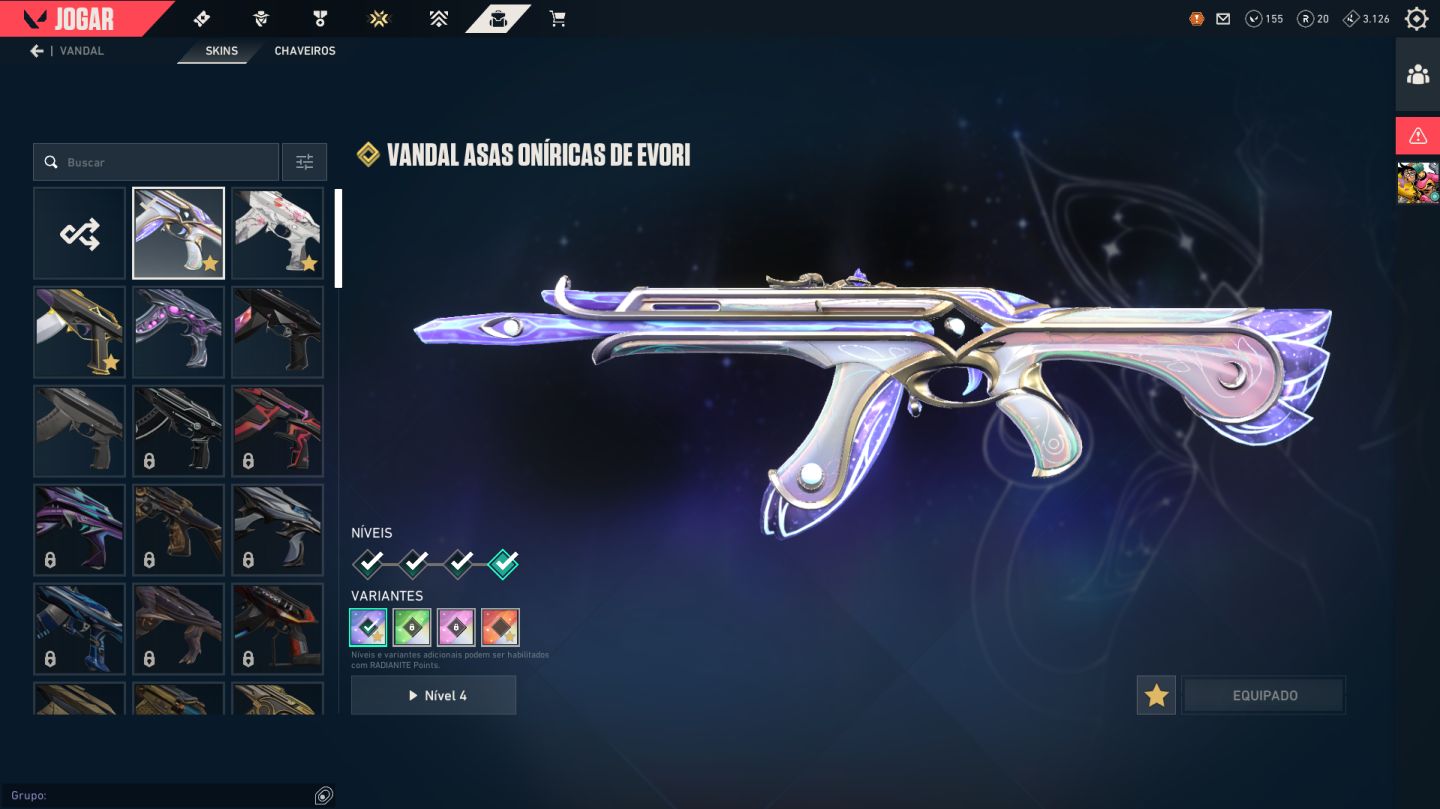 CONTA VALORANT FULL ACESSO COM DADOS DE RECUPERAÇÃO CHEIA DE SKINS