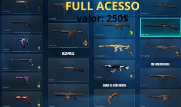 [FULL ACESSO] CONTA VALORANT TOP P/ VENDA ou SMURF