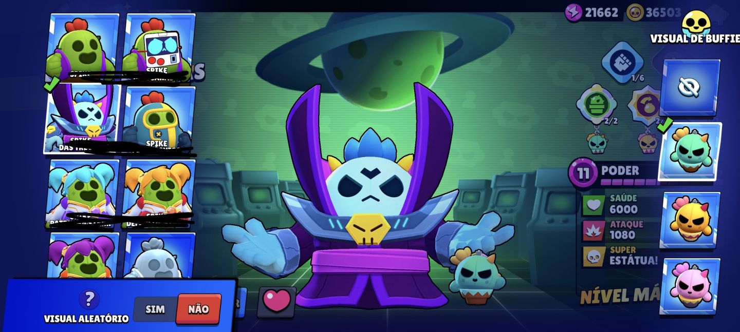 CONTA BRAWL STARS TOP 73K COM VÁRIAS SKINS LIMITADAS