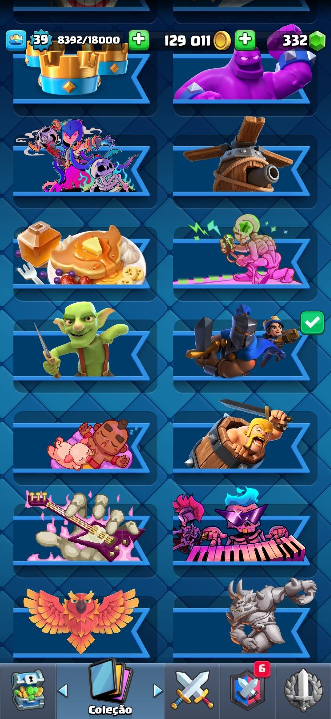 CONTA CLASH ROYALE + CONTA BRAWL STARS (PAGUE 1 LEVE OUTRA)