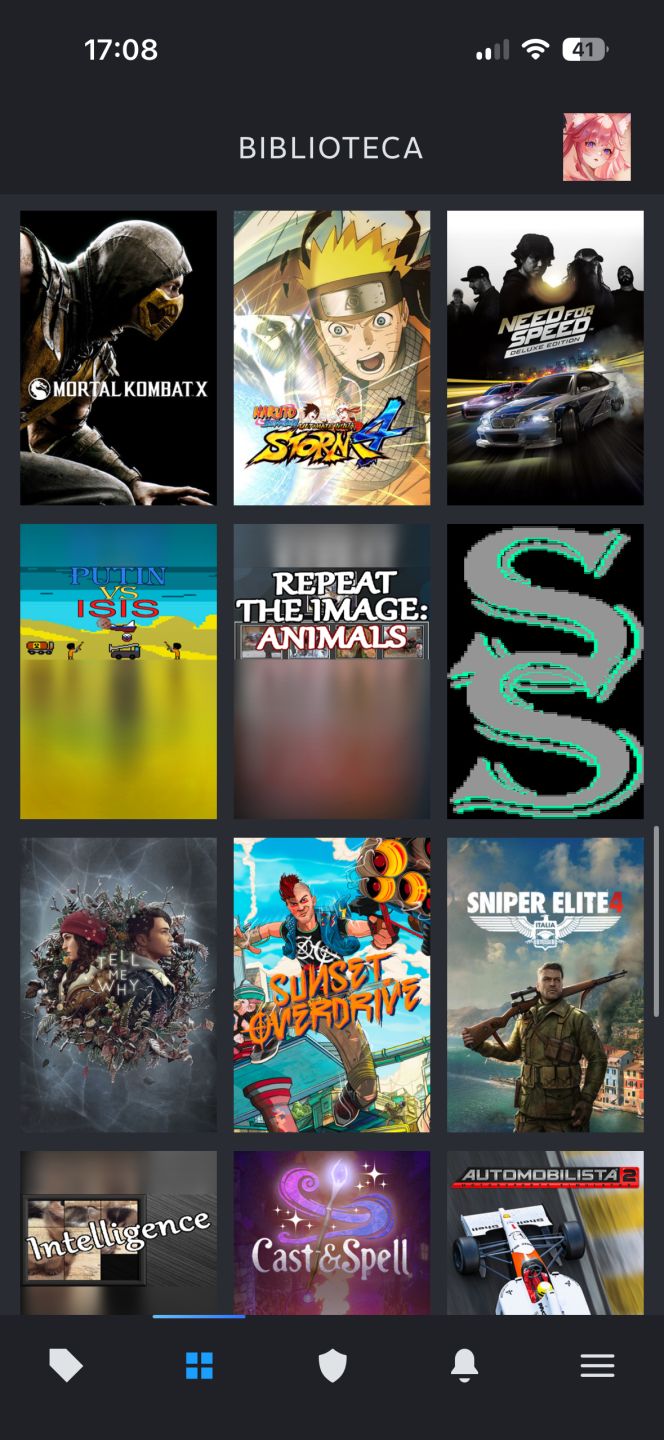 CONTA STEAM COMPLETA R$ 700$