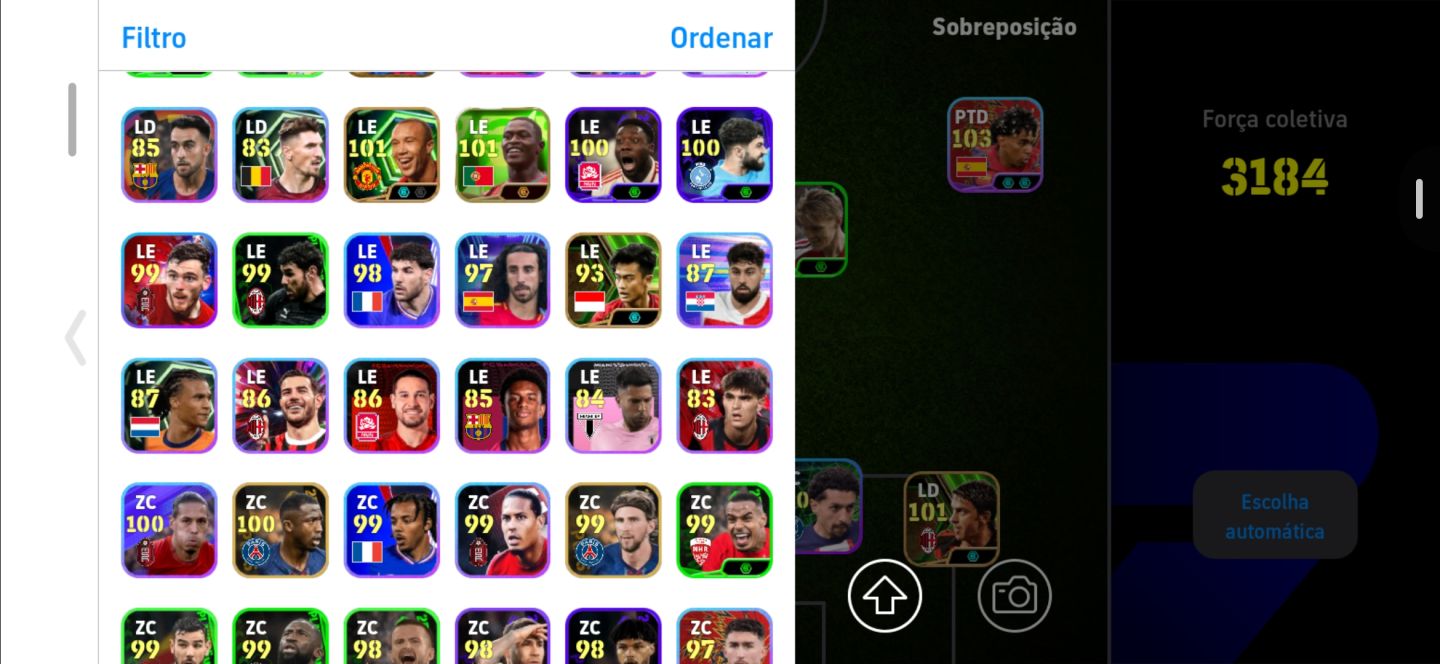 Conta efootball disponível