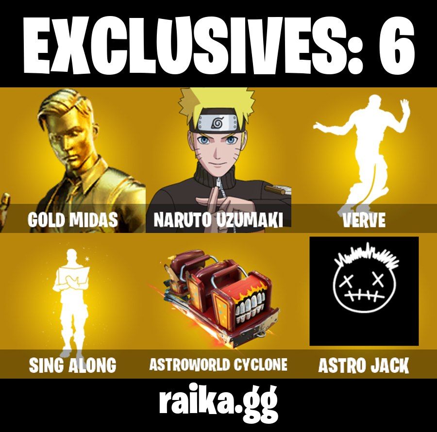 129 skins | Gold Midas | Naruto Uzumaki passe marvel