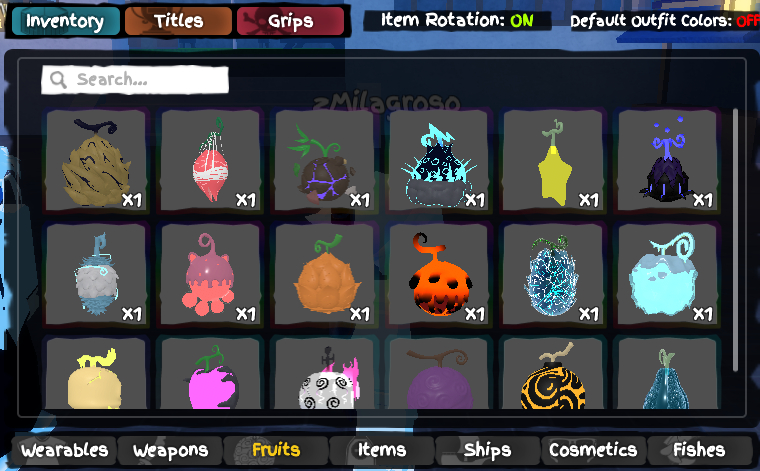 [NOVOS ITENS!] GPO | Grand Piece Online - ITENS/FRUTAS/ISCAS/BAUS/DINHEIRO