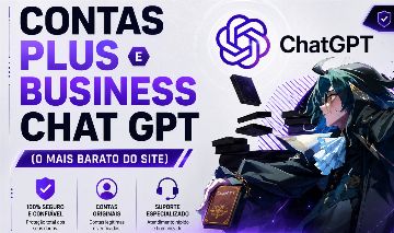 Chat Gpt Plus, Conta Privada Totalmente Sua! || o Mais Barato do Site