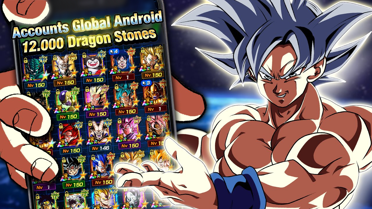 CONTAS DOKKAN BATTLE I 11.000+ OU 12.000+ DRAGON STONES I ANDROID
