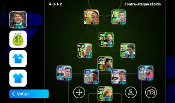 CONTA EFFOTBAL Com Cr7 108 over + hazard 105 conta barata!