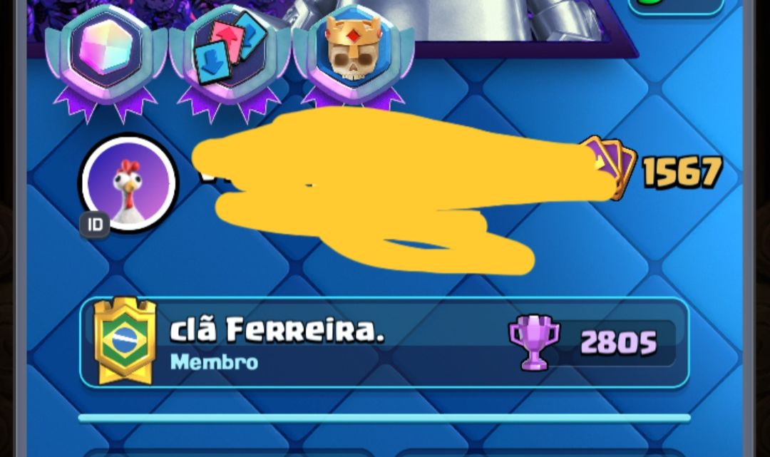 Conta clash royale